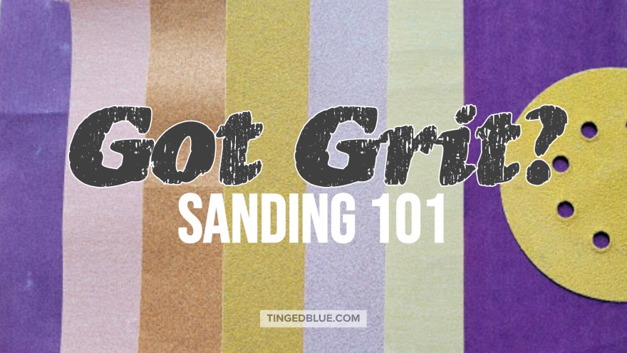 sanding and sandpaper info